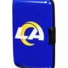 Discount 💯 Evergreen Los Angeles Rams Millennium Blue & Gold Logo Hard Case Wallet 🧨