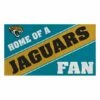 Brand new 🧨 Evergreen Jacksonville Jaguars Teal & Gold 'Fan' Door Mat 🔥