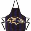 Best Pirce 👍 Evergreen Baltimore Ravens Purple & Gold Logo Apron ✨