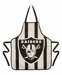 Discount 👏 Evergreen Las Vegas Raiders Black & Silver Stripe Logo Apron ✨