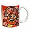 Budget ✔️ Evergreen San Francisco 49ers Red & Gold Mascot Mug 🥰
