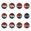 Best deal 🤩 Evergreen Denver Broncos Orange & Blue Logo Ornament - Set Of 12 ✔️