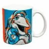 Deals 😉 Evergreen Miami Dolphins Aqua & Orange Mascot Mug 🧨