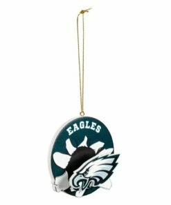 Best reviews of 💯 Evergreen Philadelphia Eagles Midnight Green & Silver Breakout Bobble Ornament 🛒