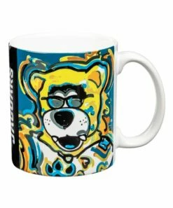 Best deal 🥰 Evergreen Jacksonville Jaguars Teal & Gold Mascot Mug 🧨