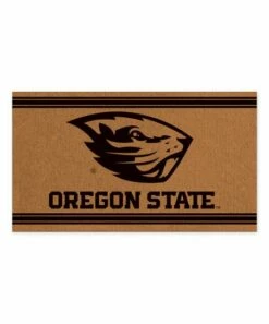 Cheapest 🎉 Evergreen Oregon State University Beavers Brown Doormat 🌟