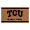 Cheapest 🔔 Evergreen Texas Christian University Horned Frogs Brown Doormat 🤩