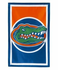 Cheapest 🥰 Evergreen University Of Florida Orange & Blue 18'' Burlap Outdoor Flag 🛒