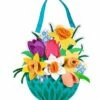 Cheap ✨ Evergreen Blue Spring Floral Basket Door Hanger ⭐