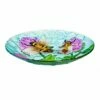 Outlet 👍 Evergreen Blue & Purple Busy Bee Days Bird Bath 🤩