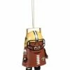 Promo 🤩 Evergreen New Orleans Saints Yellow Football Cow Bell Ornament 🥰
