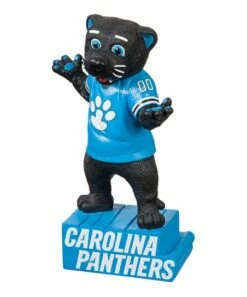 Best Pirce 👏 Evergreen Carolina Panthers Mascot Figurine ❤️