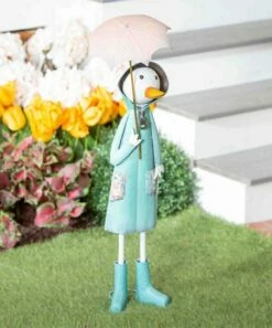 Best reviews of 🎁 Evergreen Blue Bunny Metal Statue 💯