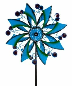 Budget 😉 Evergreen Cobalt Peaks Wind Spinner 👍