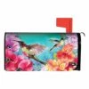 Outlet 👏 Evergreen Pink Floral Hummingbird Mailbox Cover 🎁