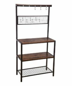 Flash Sale ⭐ Evergreen Brown Wood Grid Shelf Storage 🎉 -Outlet Evergreen Shop zu103172370 alt 1 tm1644344461