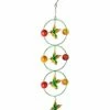Promo 👏 Evergreen Yellow & Green Three-Tiered Hummingbird Wind Twirler 🎉