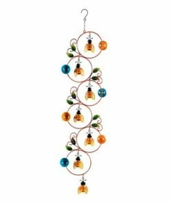 Outlet 🛒 Evergreen Yellow & Black Six-Tiered Bee Wind Twirler ❤️