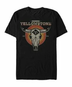Brand new ❤️ Fifth Sun Yellowstone Black Evergreen Dark Crewneck Tee - Men 🛒