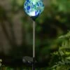 Buy 👍 Evergreen Turquoise Confetti Solar Garden Stake 💯