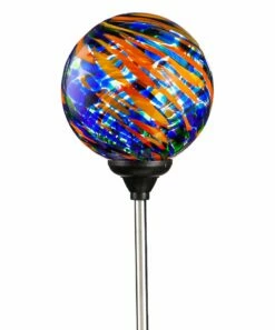 Cheap 🧨 Evergreen Royal Swirl Solar Garden Stake 🎉 -Outlet Evergreen Shop zu104112852 alt 2 tm1657632600