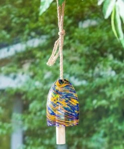 Cheap 🎁 Evergreen Royal Swirl Wind Chime 🌟