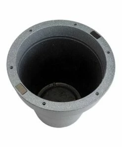 Cheap 🧨 Evergreen Dark Gray Solar Light Plastic Planter ❤️ -Outlet Evergreen Shop zu105085140 alt 1 tm1651500359