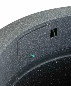 Cheap 🧨 Evergreen Dark Gray Solar Light Plastic Planter ❤️ -Outlet Evergreen Shop zu105085140 alt 2 tm1651500359