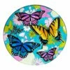 Discount ⌛ Evergreen Blue Bountiful Butterfly Glass Birdbath & Stand Set 👏