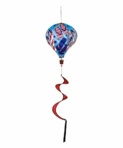 Best Sale 😍 Evergreen Blue Patriotic Flip-Flop Balloon Spinner Windsock 🥰