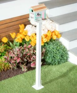 Best Sale 🎉 Evergreen Green & Pink She Shed Birdhouse 👍 -Outlet Evergreen Shop zu105977576 alt 2 tm1657110275