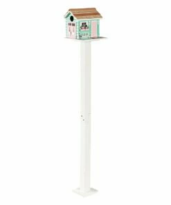 Best Sale 🎉 Evergreen Green & Pink She Shed Birdhouse 👍