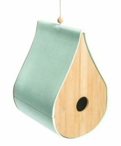 Best deal 💯 Evergreen Green & Brown Round Hanging Birdhouse 🧨