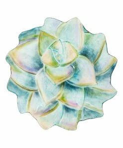 New 😉 Evergreen Green Succulent Birdbath 😀 -Outlet Evergreen Shop zu106011410 alt 1 tm1653510334