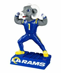 Best Pirce 👏 Evergreen Los Angeles Rams Mascot Statue ⌛