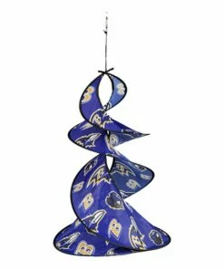 Deals 🔔 Evergreen Blue Baltimore Ravens Hanging Twister Mobile 🎁