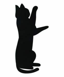 Top 10 🛒 Evergreen Black Sitting Cat Laser-Cut Outdoor Flag Stand Décor 😀