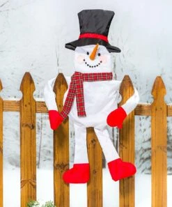 Wholesale 🔥 Evergreen White Snowman Tree Hugger ⌛