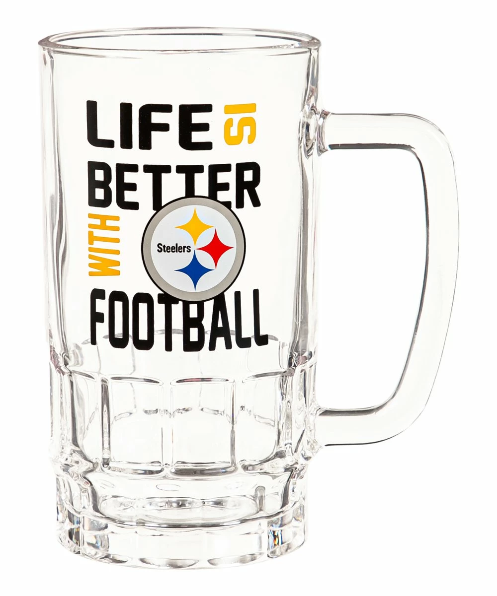 New β Evergreen Pittsburgh Steelers 'Life Is Better' Beer Stein & Gift Box π€© 2 New β Evergreen Pittsburgh Steelers 'Life Is Better' Beer Stein & Gift Box π€© - Image 2