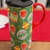 Flash Sale 😉 Evergreen Green Ornament Travel Mug & Box Set ❤️
