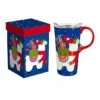 Buy 🔔 Evergreen Blue Festive Llama Travel Mug & Box Set ❤️