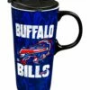 Wholesale ⭐ Evergreen Buffalo Bills Justin Patten Logo Travel Cup & Gift Box 👏