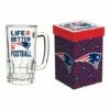 Best reviews of ❤️ Evergreen New England Patriots 'Life Is Better' Beer Stein & Gift Box ⭐