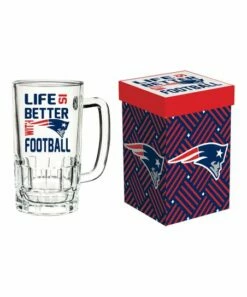 Best reviews of ❤️ Evergreen New England Patriots 'Life Is Better' Beer Stein & Gift Box ⭐