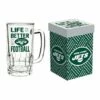 Deals ✔️ Evergreen New York Jets 'Life Is Better' Beer Stein & Gift Box 🛒