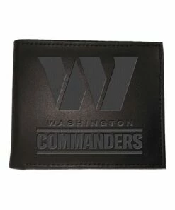 Cheap 🤩 Evergreen Black Washington Commanders Leather Bi-Fold Wallet 😀