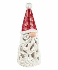 Best deal 😉 Evergreen White Beard Santa LED Light-Up Statue ✔️ -Outlet Evergreen Shop zu107091433 alt 3 tm1657212782