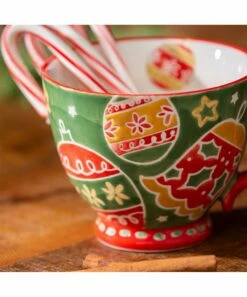 Budget 👏 Evergreen Red & Green Ornaments Mug ✨ -Outlet Evergreen Shop zu107097868 alt 2 tm1659652378