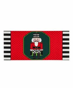Top 10 π Evergreen Red & Black Nutcracker Switch Doormat π―