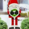 Budget 💯 Evergreen Red & Green Santa Gnome Garden Stake 🌟